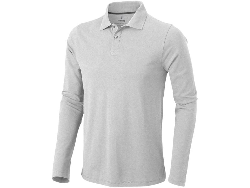 Oakville heren polo met lange mouwen