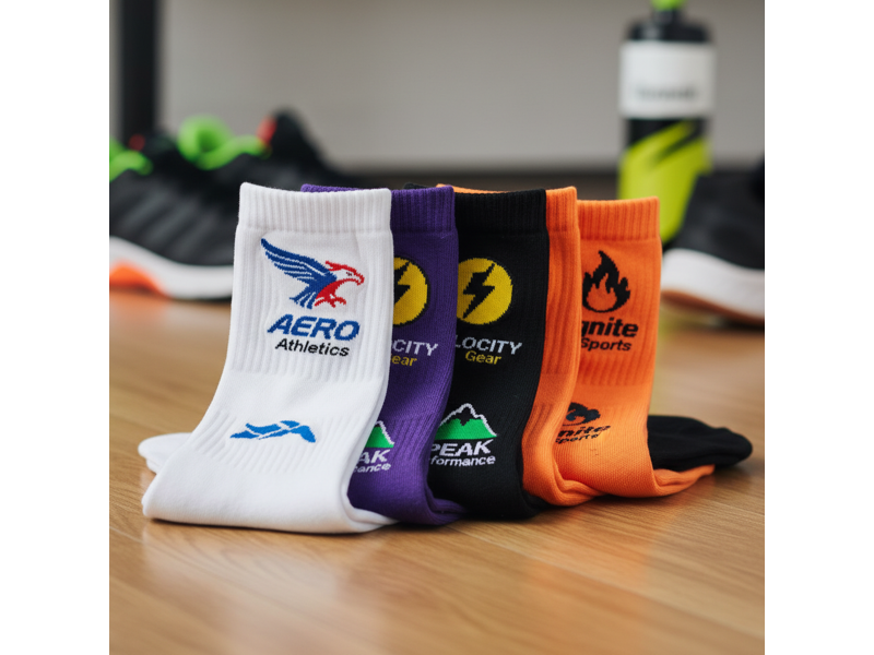 Bedrukte sportsokken Bedrukte sportsokken