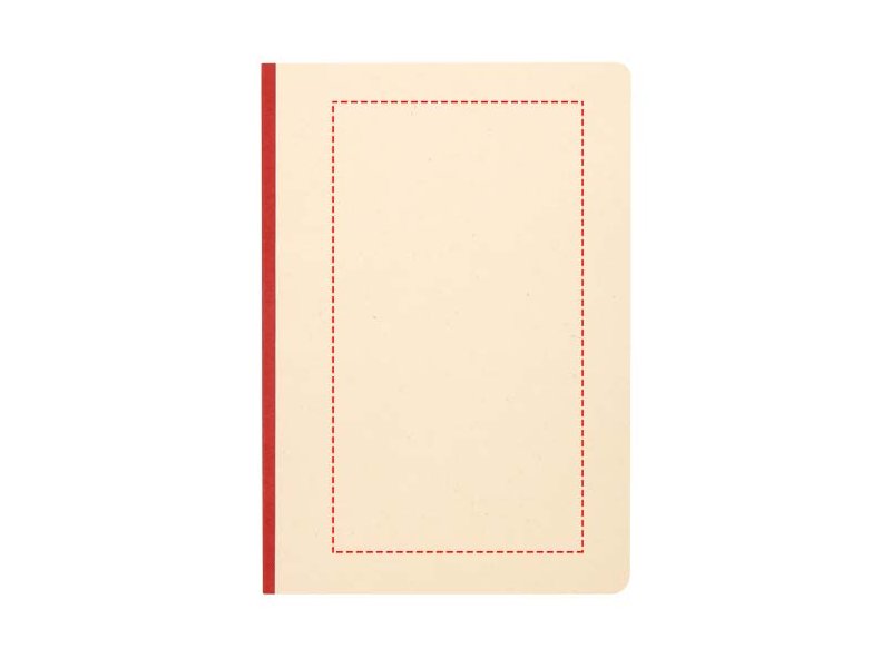 Liliana A5 notitieboek met zachte kaft van suikerriet en RPET Liliana A5 notitieboek met zachte kaft van suikerriet en RPET