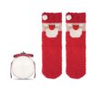 SNUG M - Kerstman sokken balornament
