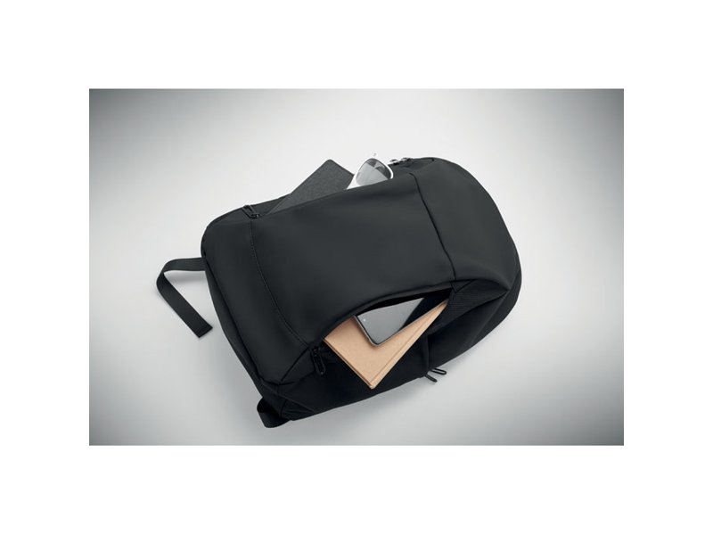 KOROVIN - 15" zachte PU laptop rugzak