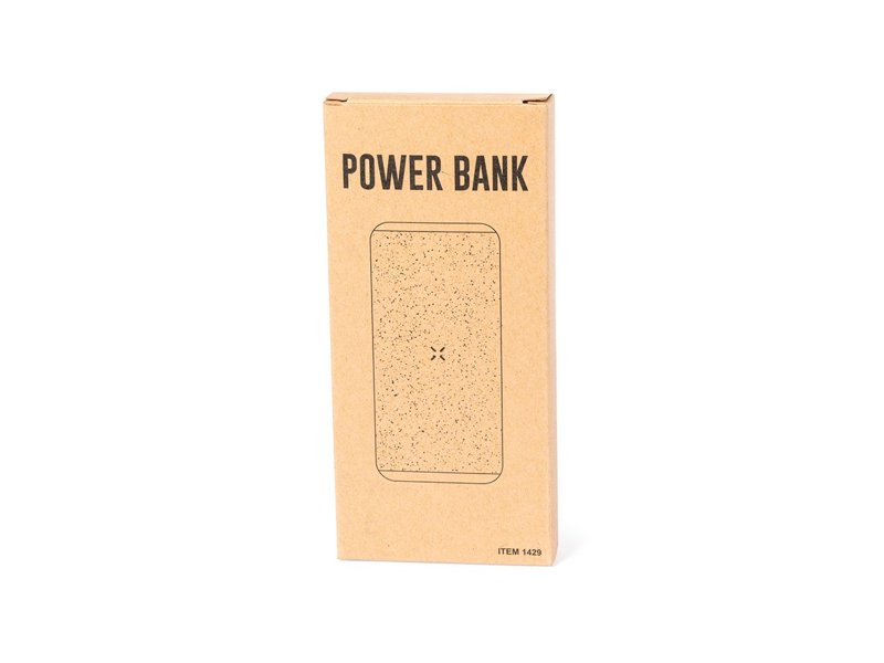 Originele Power Bank Limerick 8.000 mAh draadloos laden bedrukt met bedrijfslogo relatiegeschenk Originele Power Bank Limerick 8.000 mAh draadloos laden bedrukt met bedrijfslogo relatiegeschenk