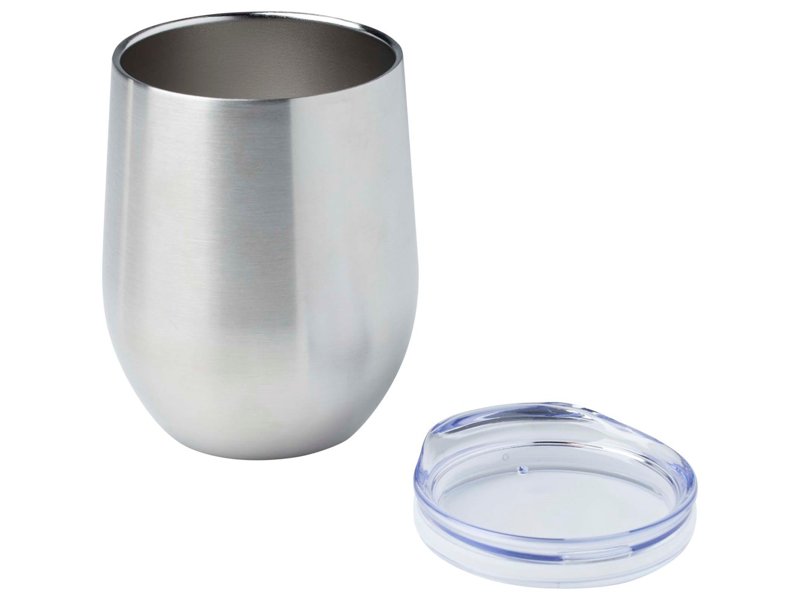 Corzo 350 ml RCS-gecertificeerde koperen beker met vacuümisolatie van gerecycled roestvrij staal
