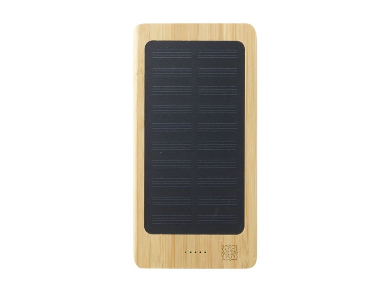 Solar Powerbank 8000+ Wireless Charger externe oplader bedrukken | Relatiegeschenk & promotieartikel