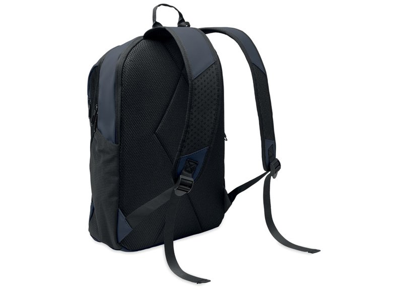 KOROVIN - 15" zachte PU laptop rugzak