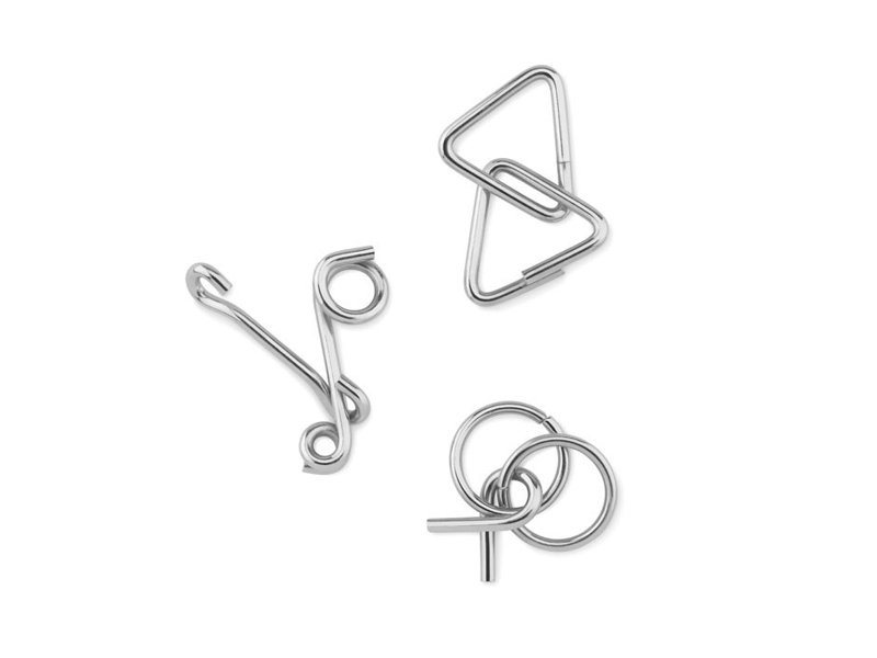 Set van 3 denkspelletjes