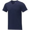Somoto Heren T-shirt met V-hals en korte mouwen