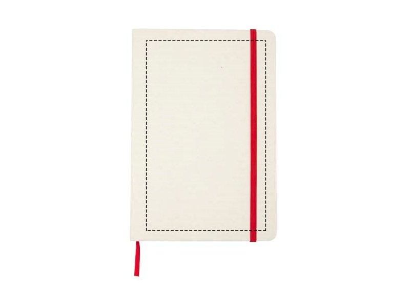 Bass A5 gerecycled notitieboek met gelinieerde pagina's Bass A5 gerecycled notitieboek met gelinieerde pagina's