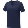 Somoto Dames T-shirt met V-hals en korte mouwen Somoto Dames T-shirt met V-hals en korte mouwen