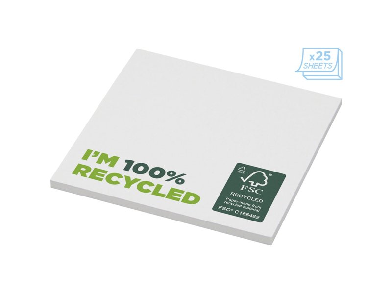 Sticky-Mate® gerecyclede sticky notes 75 x 75 mm Sticky-Mate® gerecyclede sticky notes 75 x 75 mm