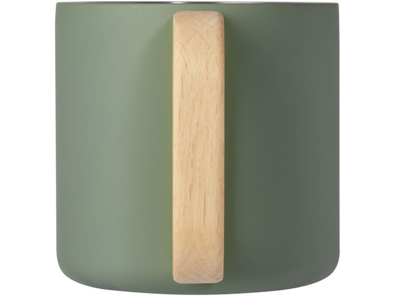 Bjorn 360 ml RCS-gecertificeerde mok van gerecycled roestvrijstaal met koperen vacuümisolatie