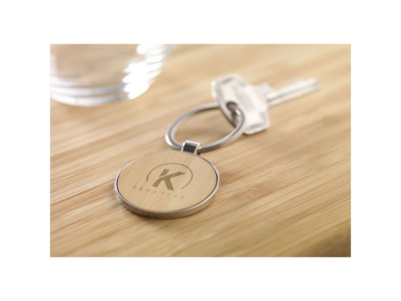 Bamboo Key Circle sleutelhanger Bamboo Key Circle sleutelhanger