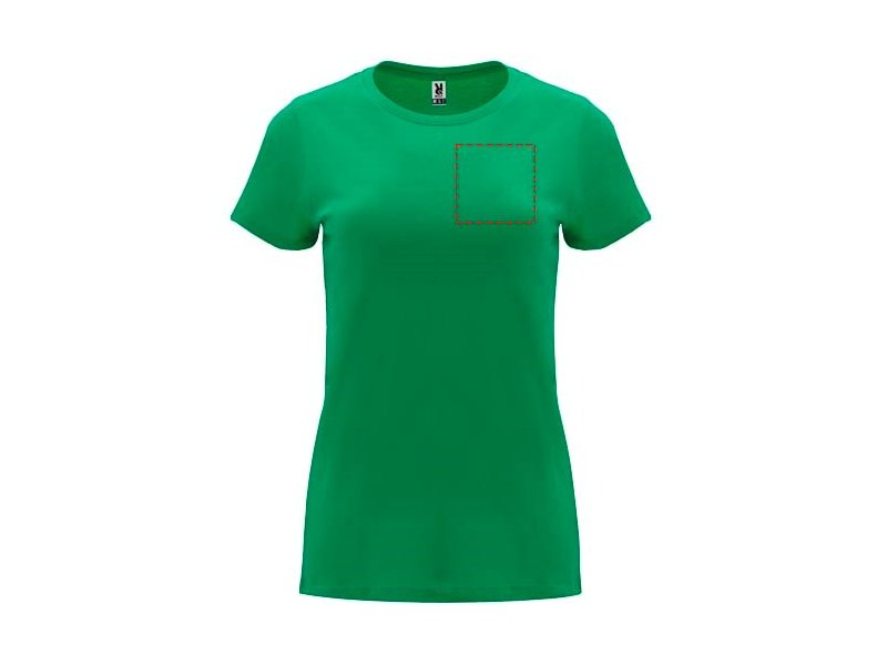 Capri damesshirt met korte mouwen Capri damesshirt met korte mouwen