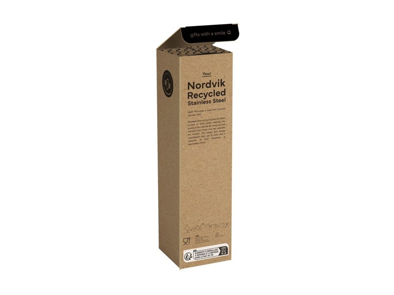 Nordvik RCS Recycled Steel 750 ml drinkfles Nordvik RCS Recycled Steel 750 ml drinkfles