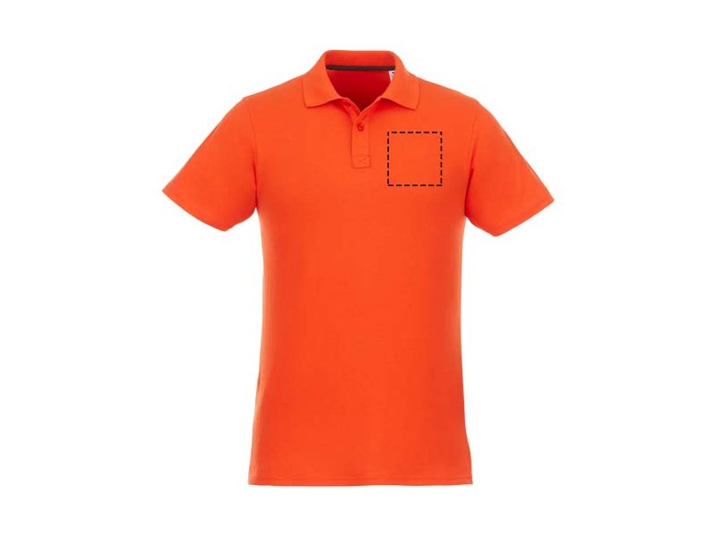 Helios herenpolo met korte mouwen