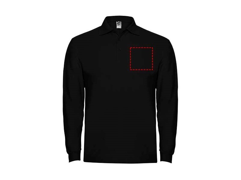 Estrella herenpolo met lange mouwen