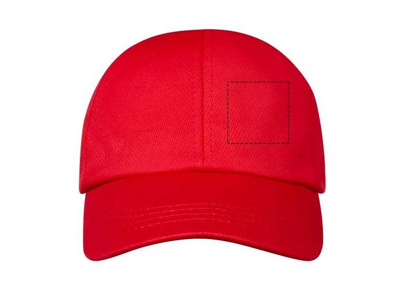 Cerus cool fit cap met 6 panelen