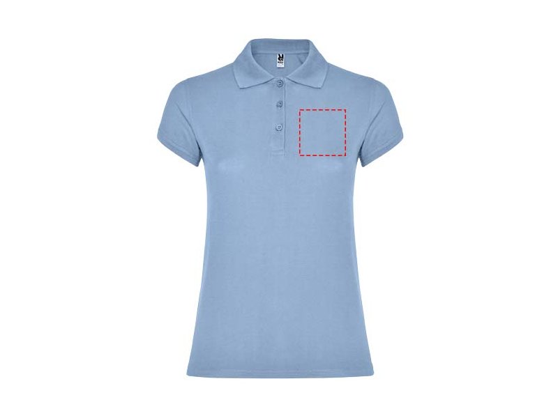 Star damespolo met korte mouwen Star damespolo met korte mouwen