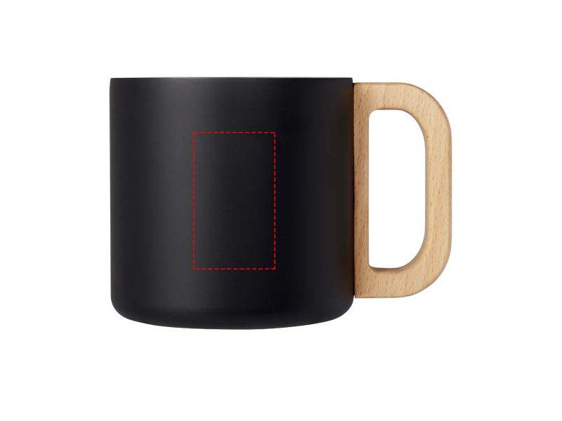 Bjorn 360 ml RCS-gecertificeerde mok van gerecycled roestvrijstaal met koperen vacuümisolatie