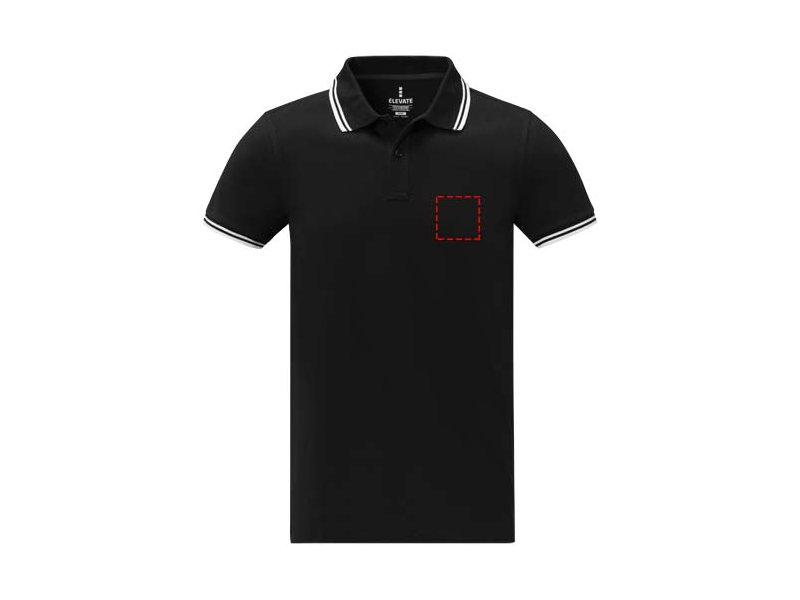 Amarago tipping Heren polo met korte mouwen