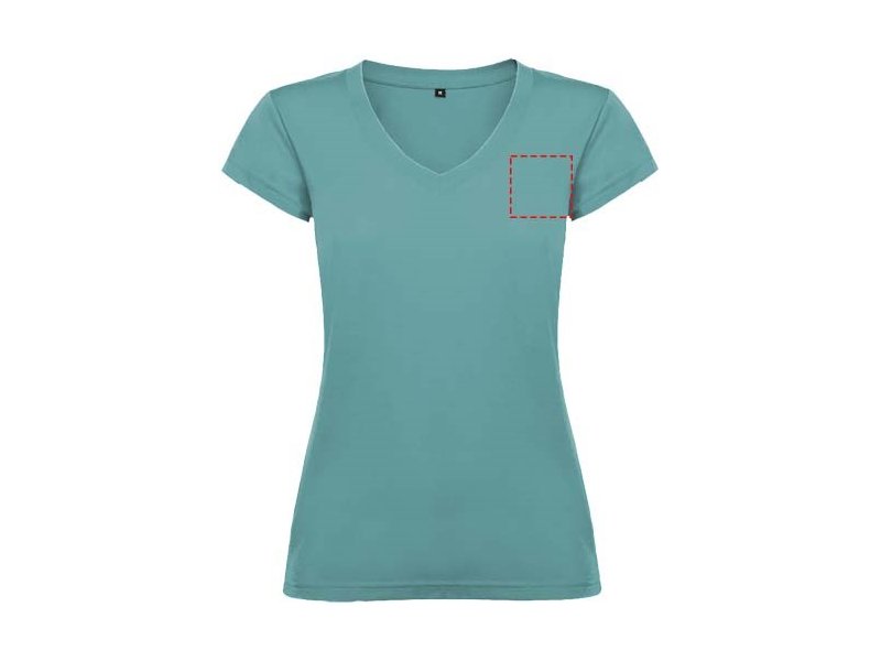 Victoria damesshirt met V-hals en korte mouwen Victoria damesshirt met V-hals en korte mouwen