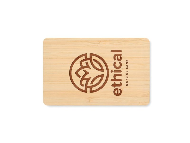 Bamboe RFID kaarthouder