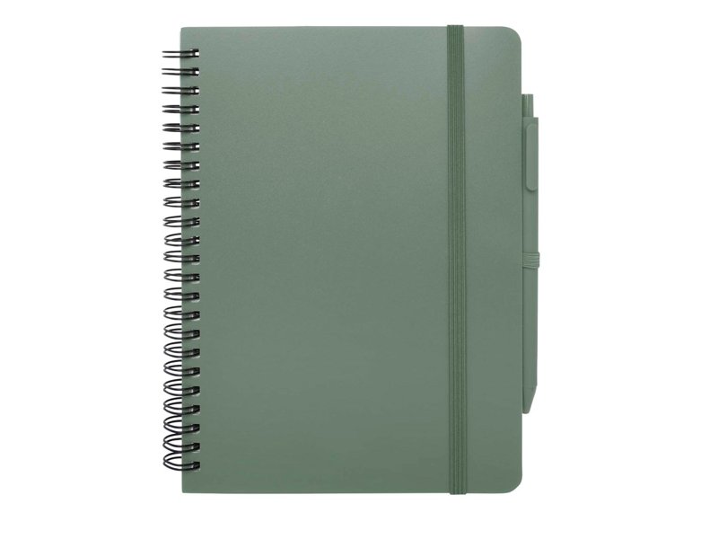 Thalaasa A5 ocean-bound hardcover notitieboek met balpen (zwarte inkt) Thalaasa A5 ocean-bound hardcover notitieboek met balpen (zwarte inkt)