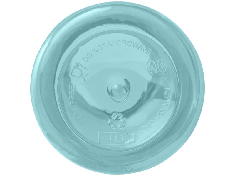 Oregon 400 ml waterfles van RCS-gecertificeerd gerecycled plastic met karabijnhaak