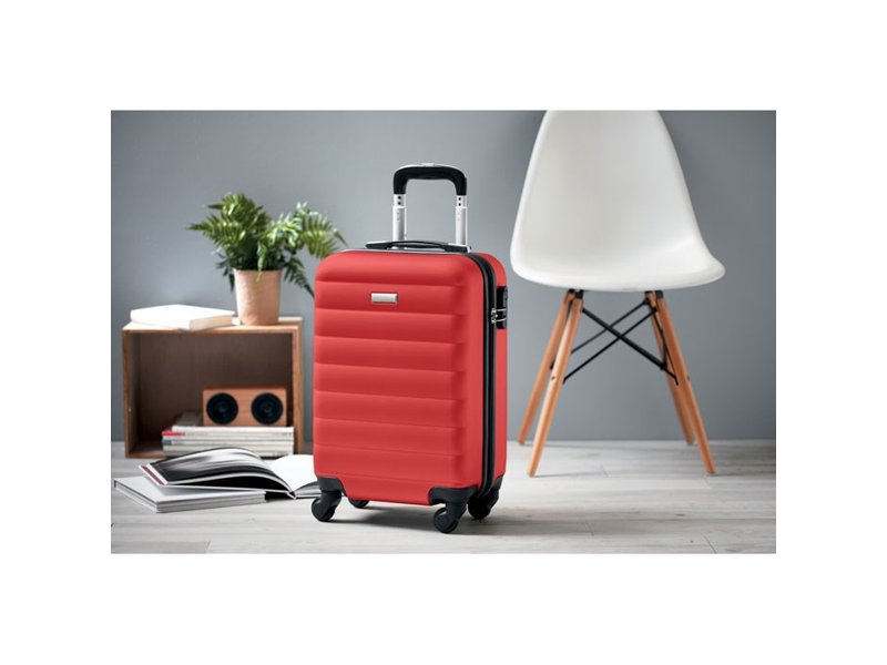 ABS Trolley 20 Inch Bedrukken – Compacte Handbagage Trolley ABS Trolley 20 Inch Bedrukken – Compacte Handbagage Trolley