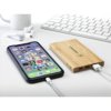 Bamboo 4000 Powerbank externe oplader bedrukken | Relatiegeschenk & promotieartikel
