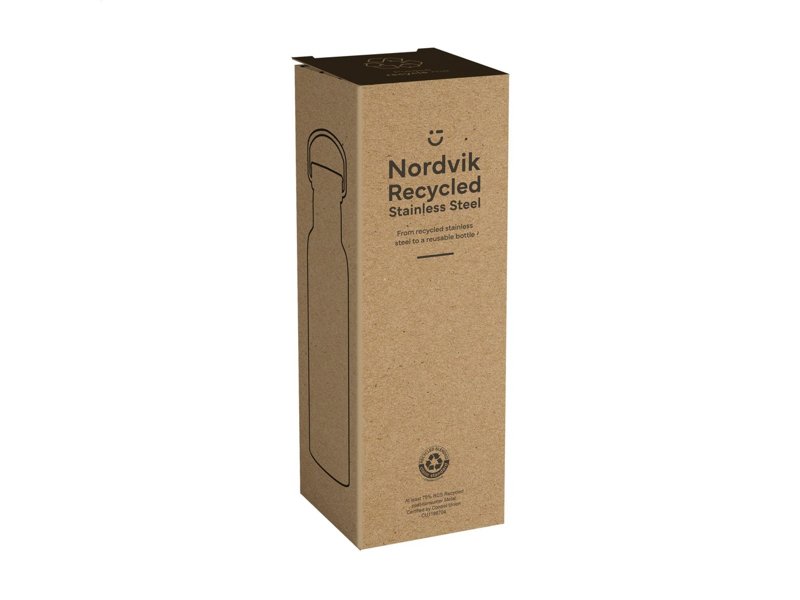 Nordvik RCS Recycled Steel 500 ml drinkfles Nordvik RCS Recycled Steel 500 ml drinkfles