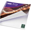 Desk-Mate® A5 spiraal notitieboek en bedrukte achterste omslag Desk-Mate® A5 spiraal notitieboek en bedrukte achterste omslag