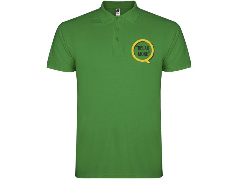 Star herenpolo met korte mouwen