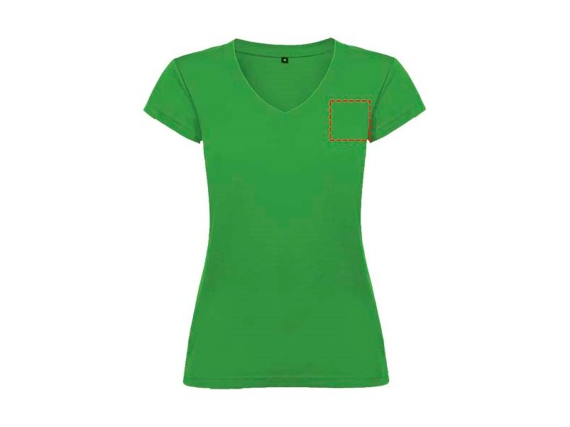 Victoria damesshirt met V-hals en korte mouwen Victoria damesshirt met V-hals en korte mouwen