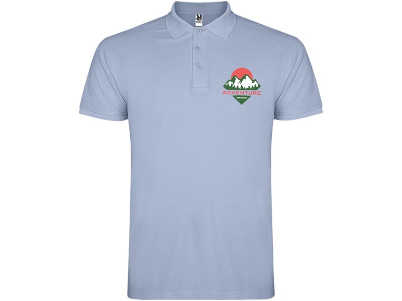 Star herenpolo met korte mouwen