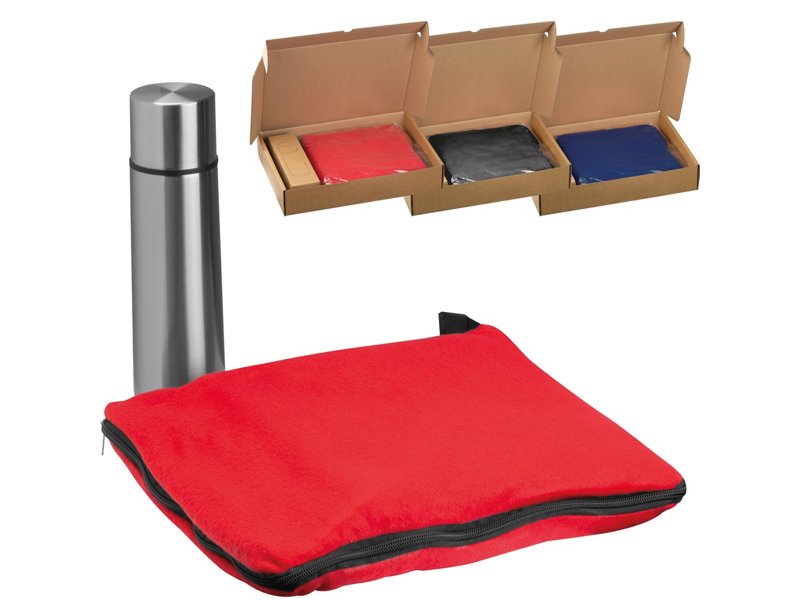 Set fleecedeken + thermoskan Liverpool