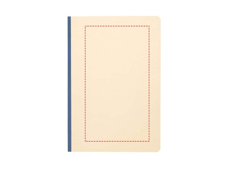 Liliana A5 notitieboek met zachte kaft van suikerriet en RPET Liliana A5 notitieboek met zachte kaft van suikerriet en RPET