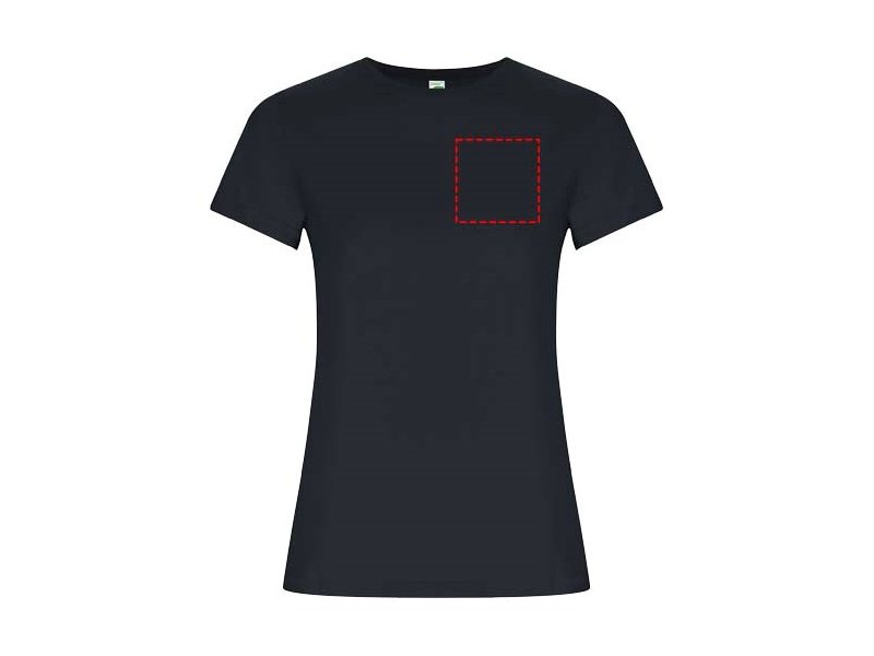 Golden damesshirt met korte mouwen Golden damesshirt met korte mouwen