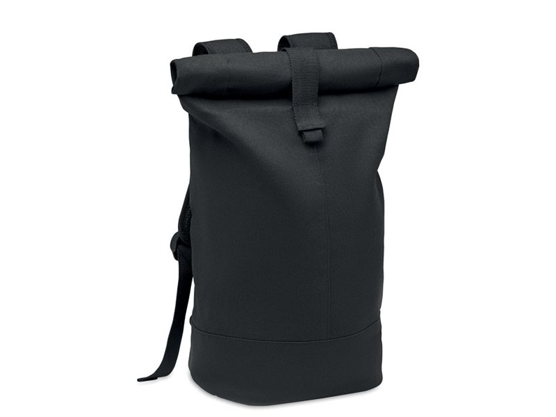 ZURICH ROLL - Rolltop gewassen canvas rugzak