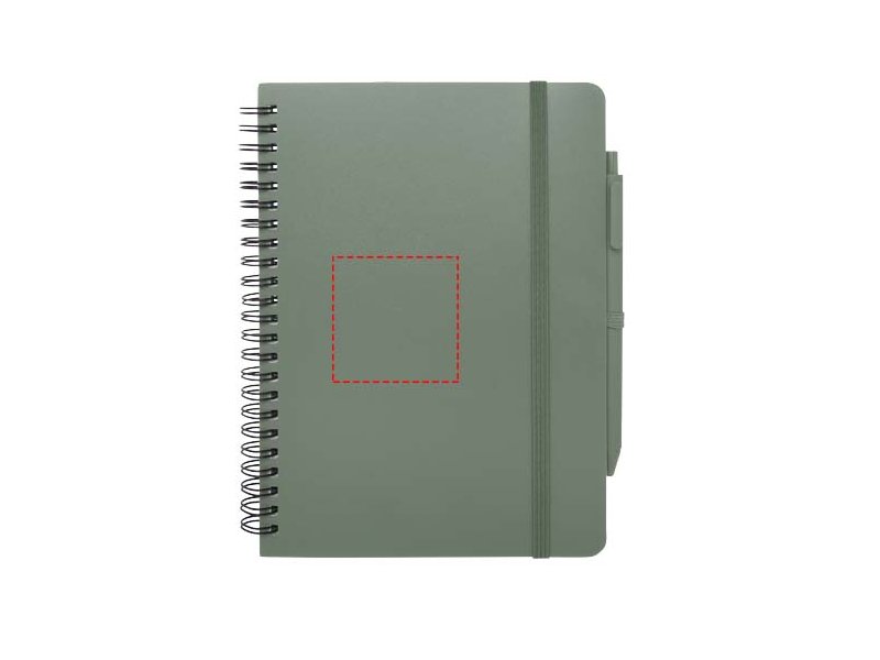 Thalaasa A5 ocean-bound hardcover notitieboek met balpen (zwarte inkt) Thalaasa A5 ocean-bound hardcover notitieboek met balpen (zwarte inkt)