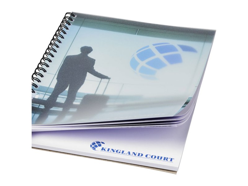Desk-Mate® A5 wire-o notitieboek met PP-omslag Desk-Mate® A5 wire-o notitieboek met PP-omslag