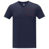 Somoto Heren T-shirt met V-hals en korte mouwen