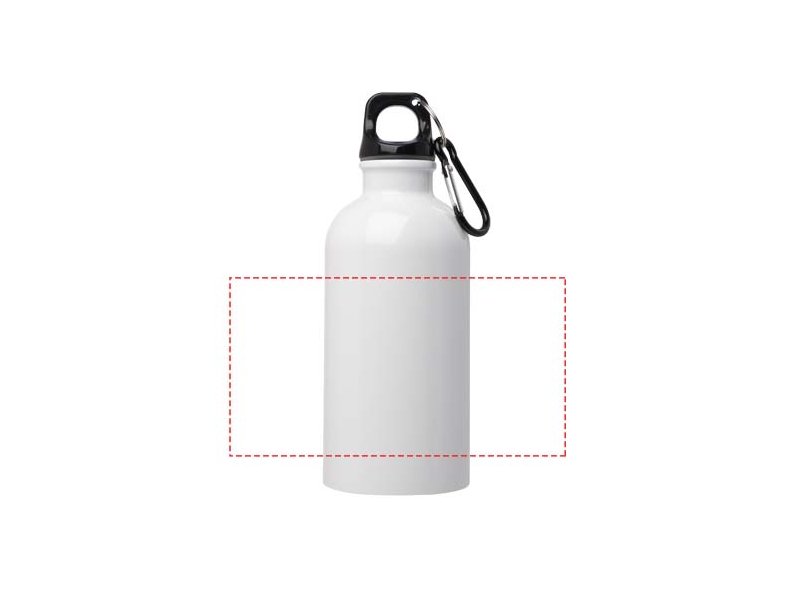 Oregon 400 ml RCS gecertificeerde enkelwandige roestvrijstalen waterfles met karabijnhaak Oregon 400 ml RCS gecertificeerde enkelwandige roestvrijstalen waterfles met karabijnhaak
