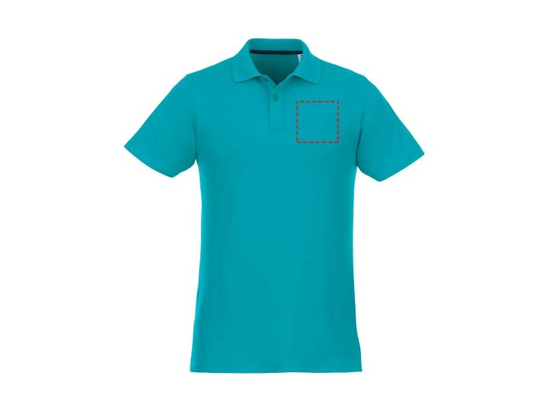 Helios herenpolo met korte mouwen