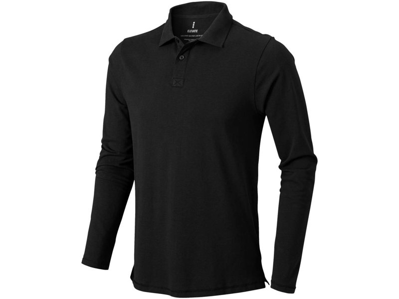 Oakville heren polo met lange mouwen Oakville heren polo met lange mouwen