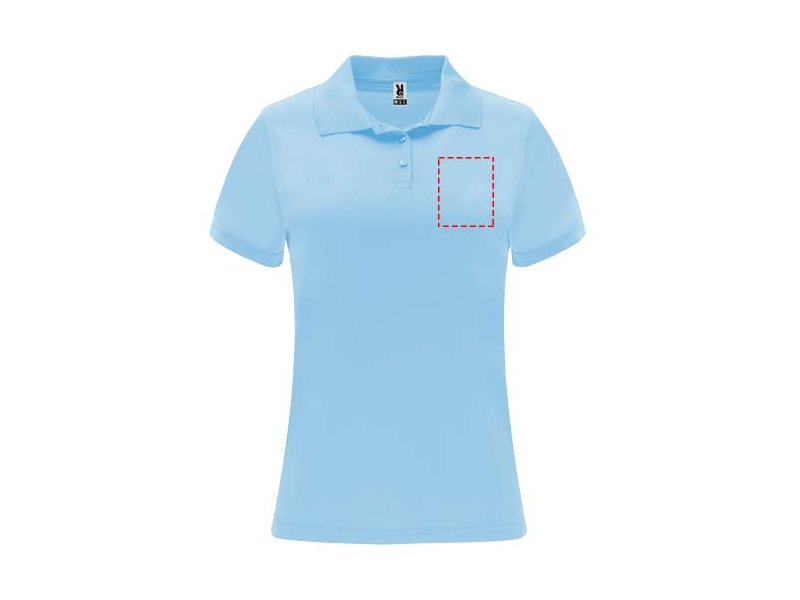 Monzha sportpolo met korte mouwen voor dames