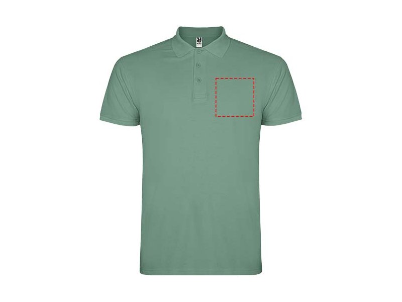 Star herenpolo met korte mouwen