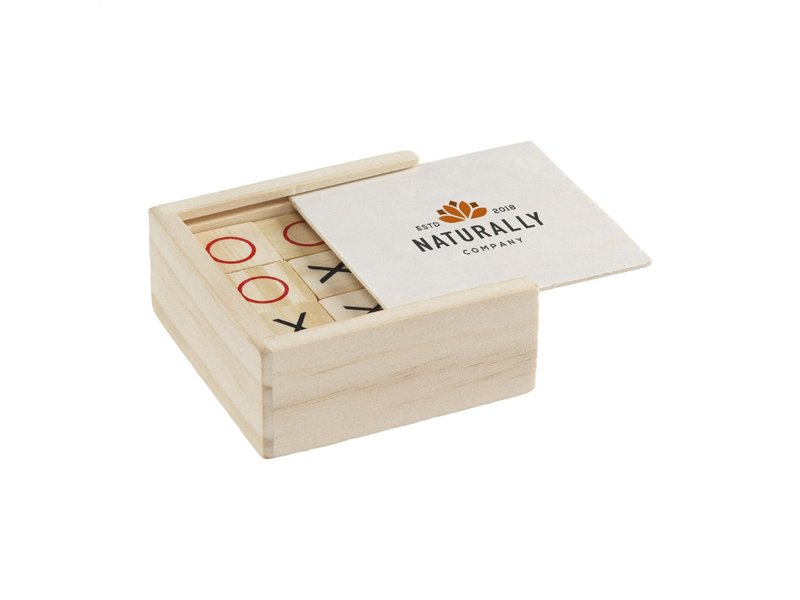 Tic Tac Toe Game FSC Bamboo spel