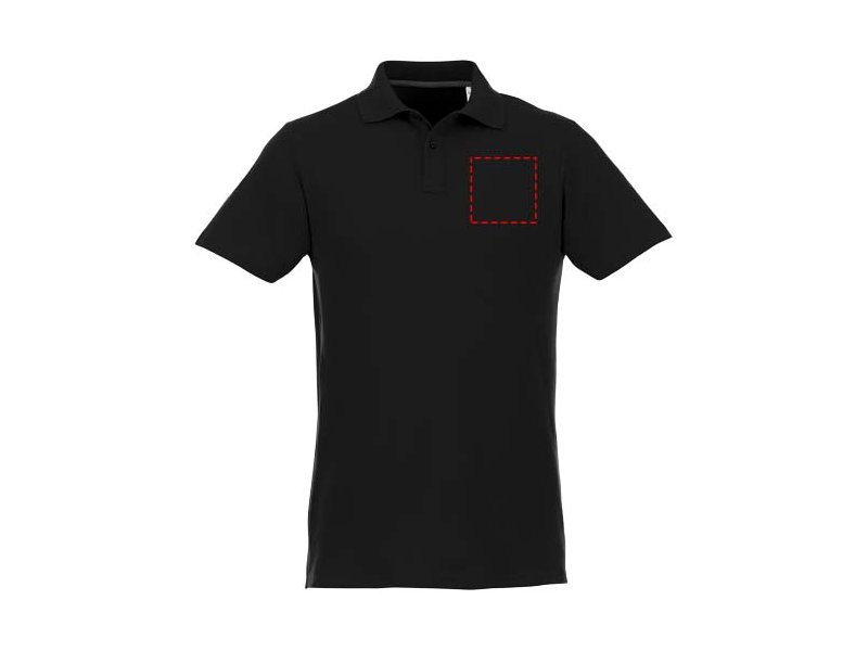 Helios herenpolo met korte mouwen