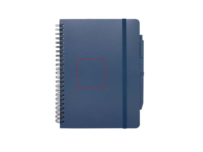 Thalaasa A5 ocean-bound hardcover notitieboek met balpen (zwarte inkt) Thalaasa A5 ocean-bound hardcover notitieboek met balpen (zwarte inkt)